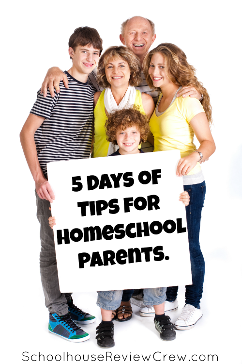 5 Days of Tips for Homeschooling Parents
