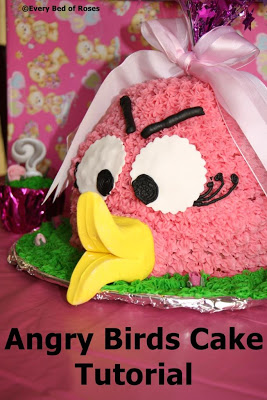 Angry Birds Cake Tutorial