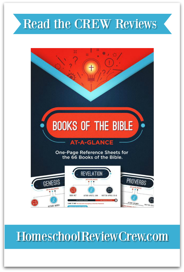 Books of the Bible At-a-Glance { Teach Sunday School Reviews}