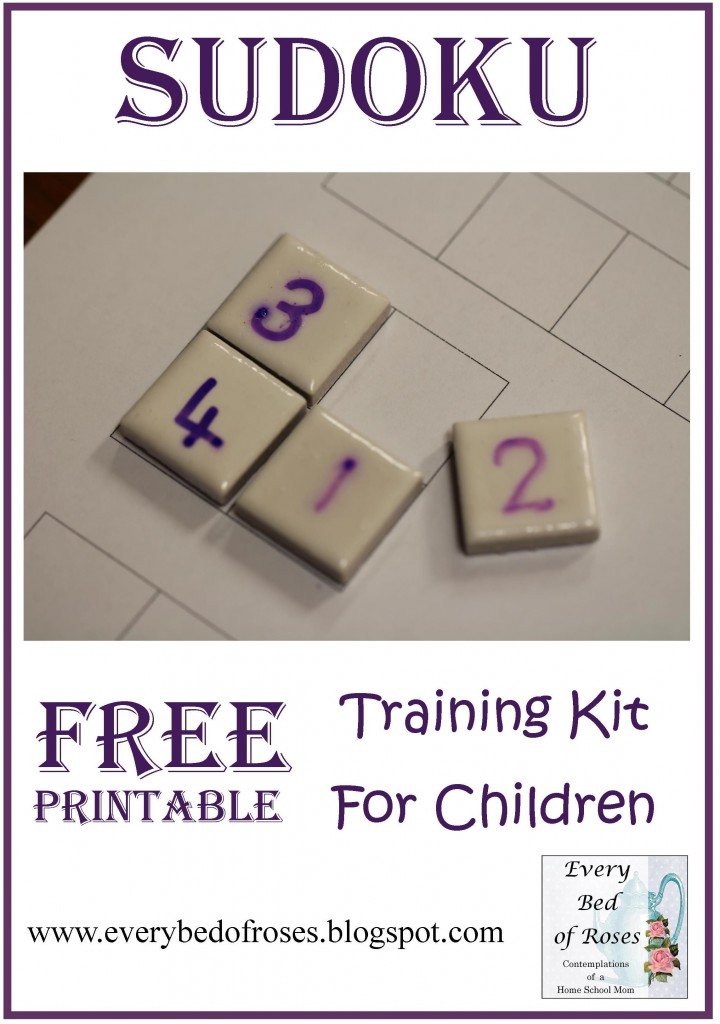 FREE Sudoku Training Kit for Children