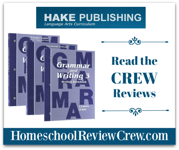Hake/Saxon Grammar and Writing 3 {Hake Publishing Reviews}