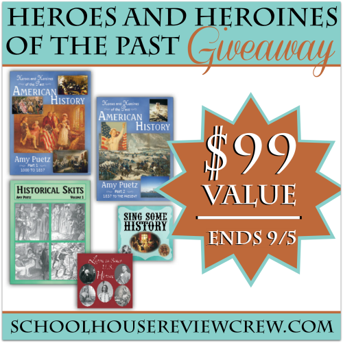 Heroes and Heroines of the Past Giveaway