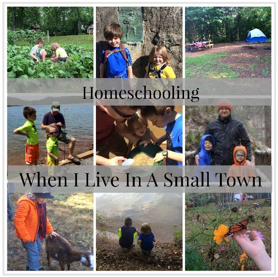 Homeschooling when I live in a small town
