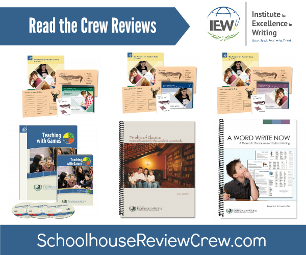 IEW Schoolhouse Reviews