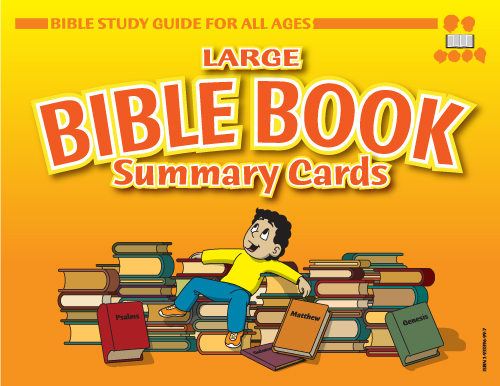 Bible Study Guide for All Ages cover large Bible book summary cards