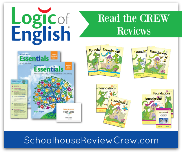 Logic of English 2016 Schoolhouse Review Crew Reviews