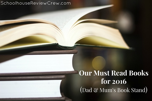 Our Must Read Books for 2016 {Dad & Mum's Book Stand}