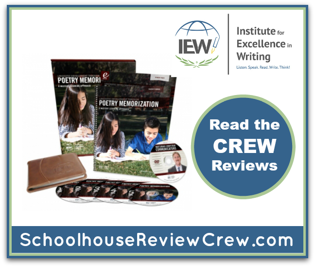 Poetry Memorization by IEW Reviews