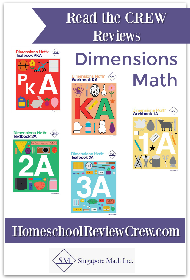Dimensions Math PK-5 {Singapore Math Inc. Reviews}