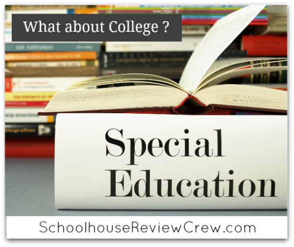 Special Needs Homeschooling -  What About College
