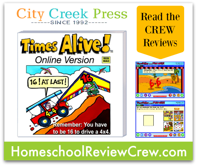 Times Alive Software Reviews by the Homeschool Review Crew