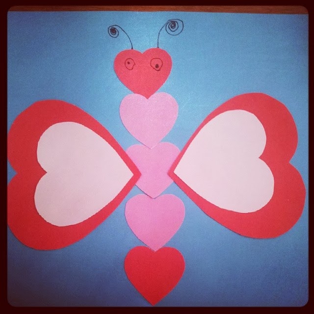 heart butterfly