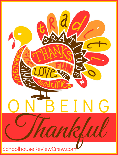 on being thankful