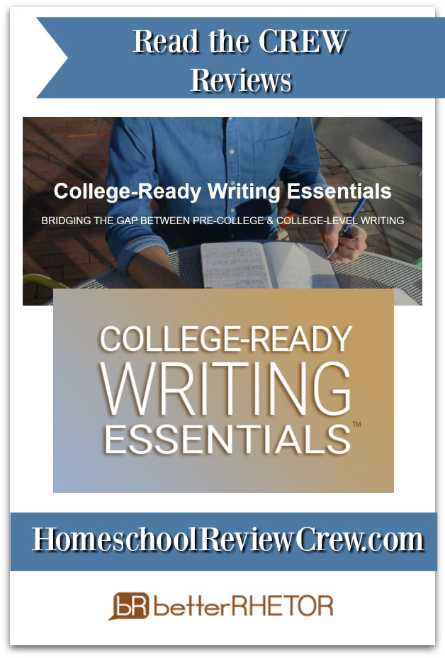 College-Ready Writing Essentials™ {BetterRhetor Reviews}