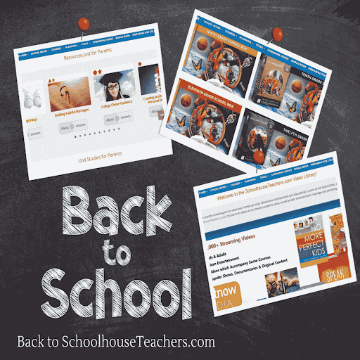 Back to School with SchoolhouseTeachers.com