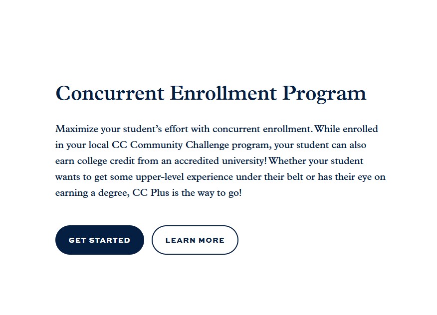 Concurrent Enrollment Program