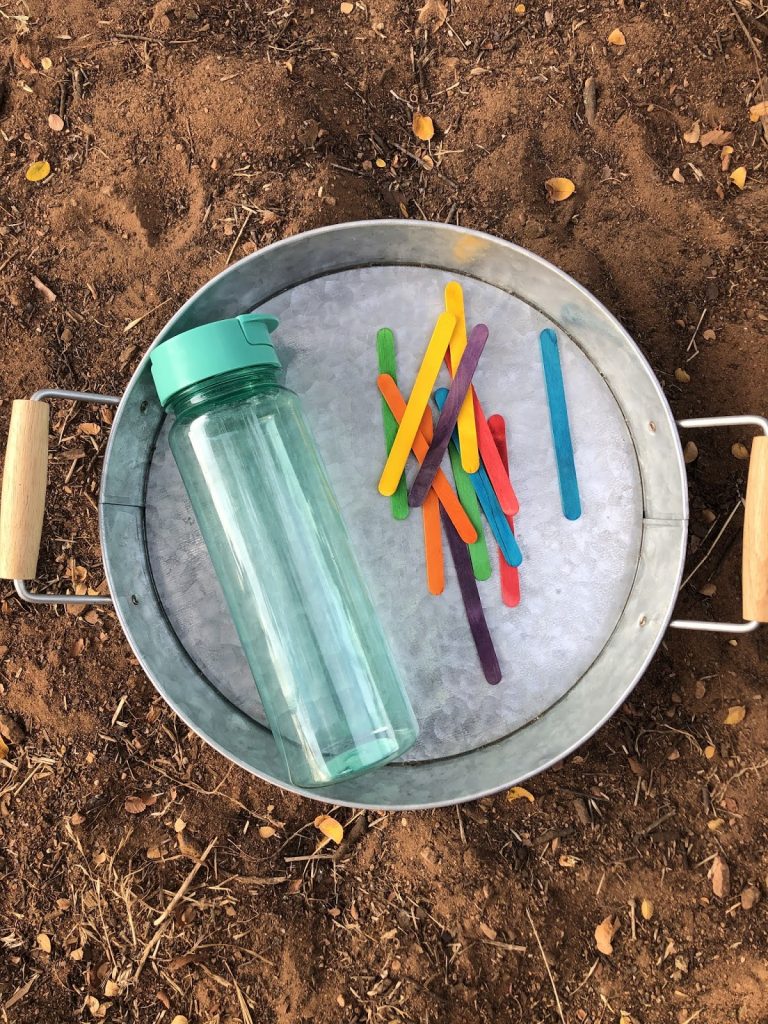 how to teach using a fine motor skill development tot tray