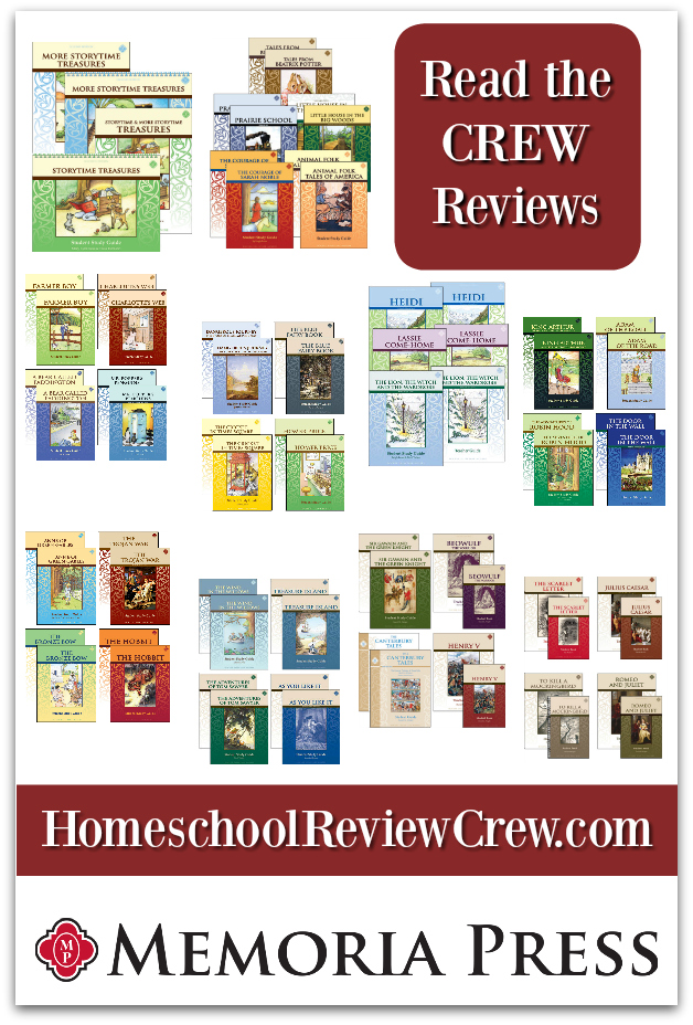 First to Tenth Grade Literature Guides {Memoria Press Reviews}