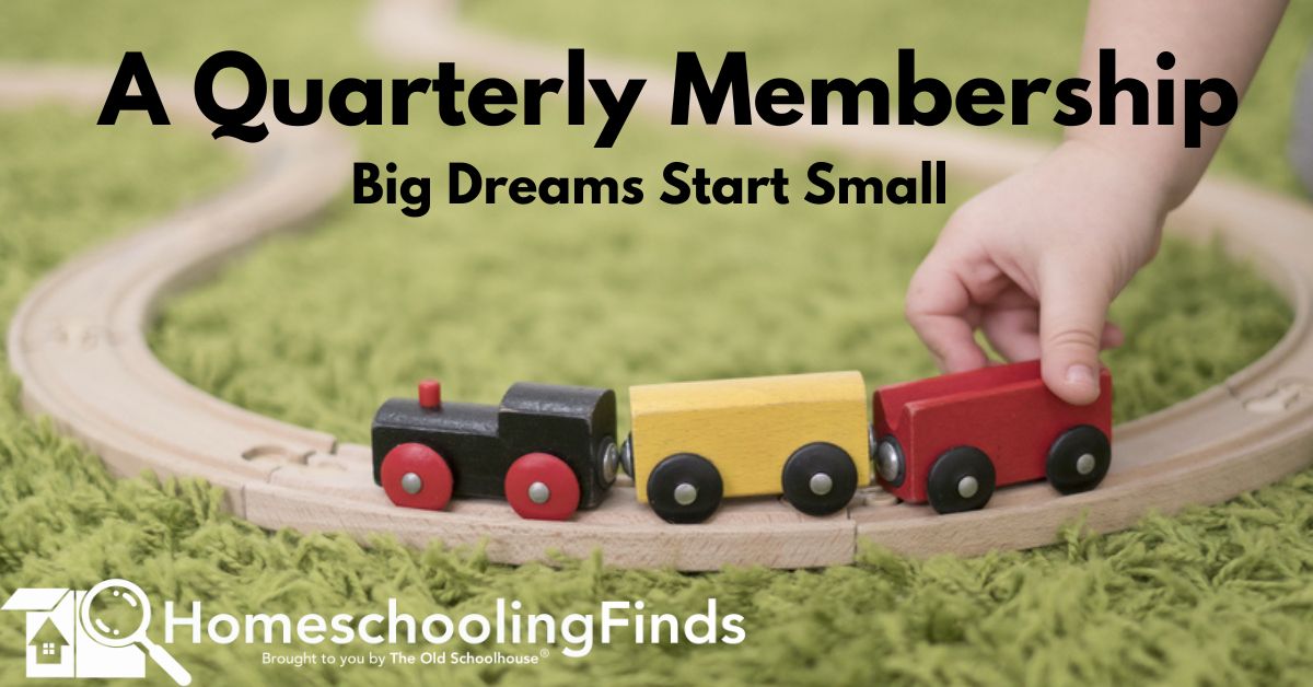 A Quarterly Membership: Big Dreams Start Small