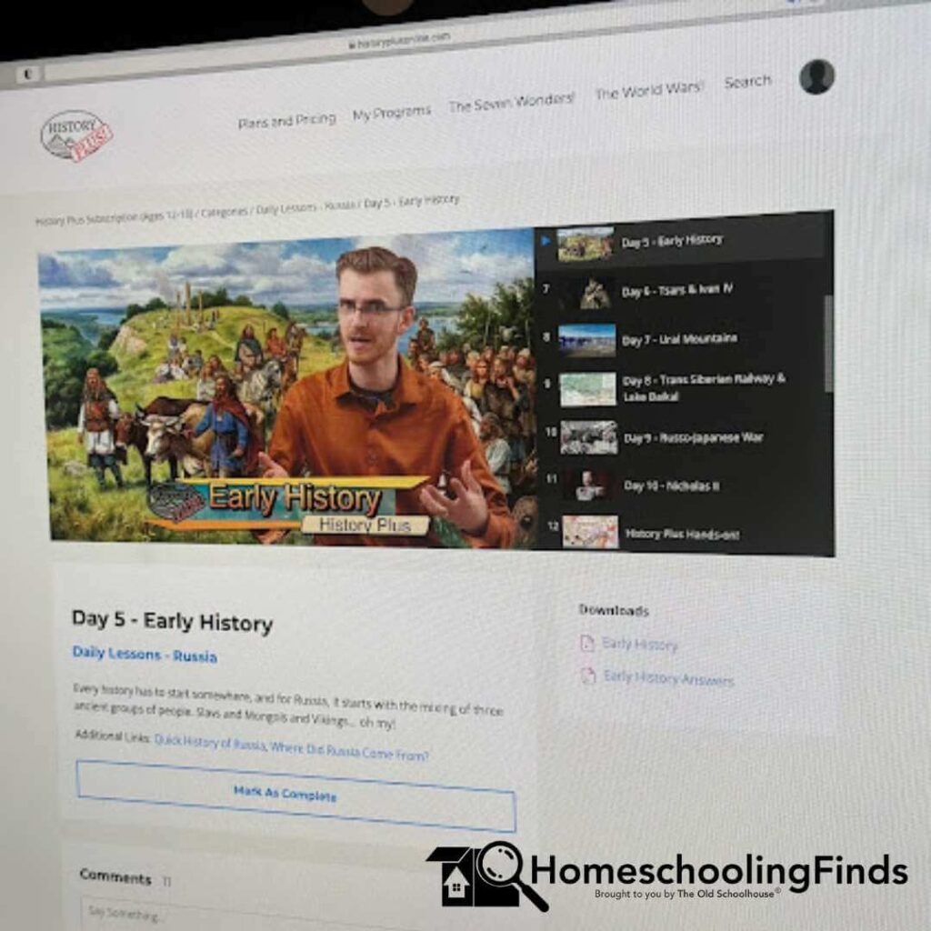 History Plus Online Classes