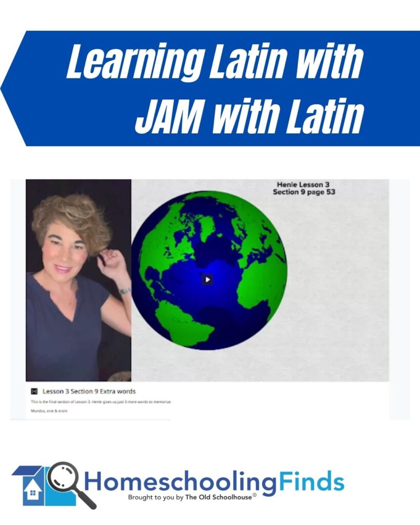 Learning Latin with JAM with Latin
