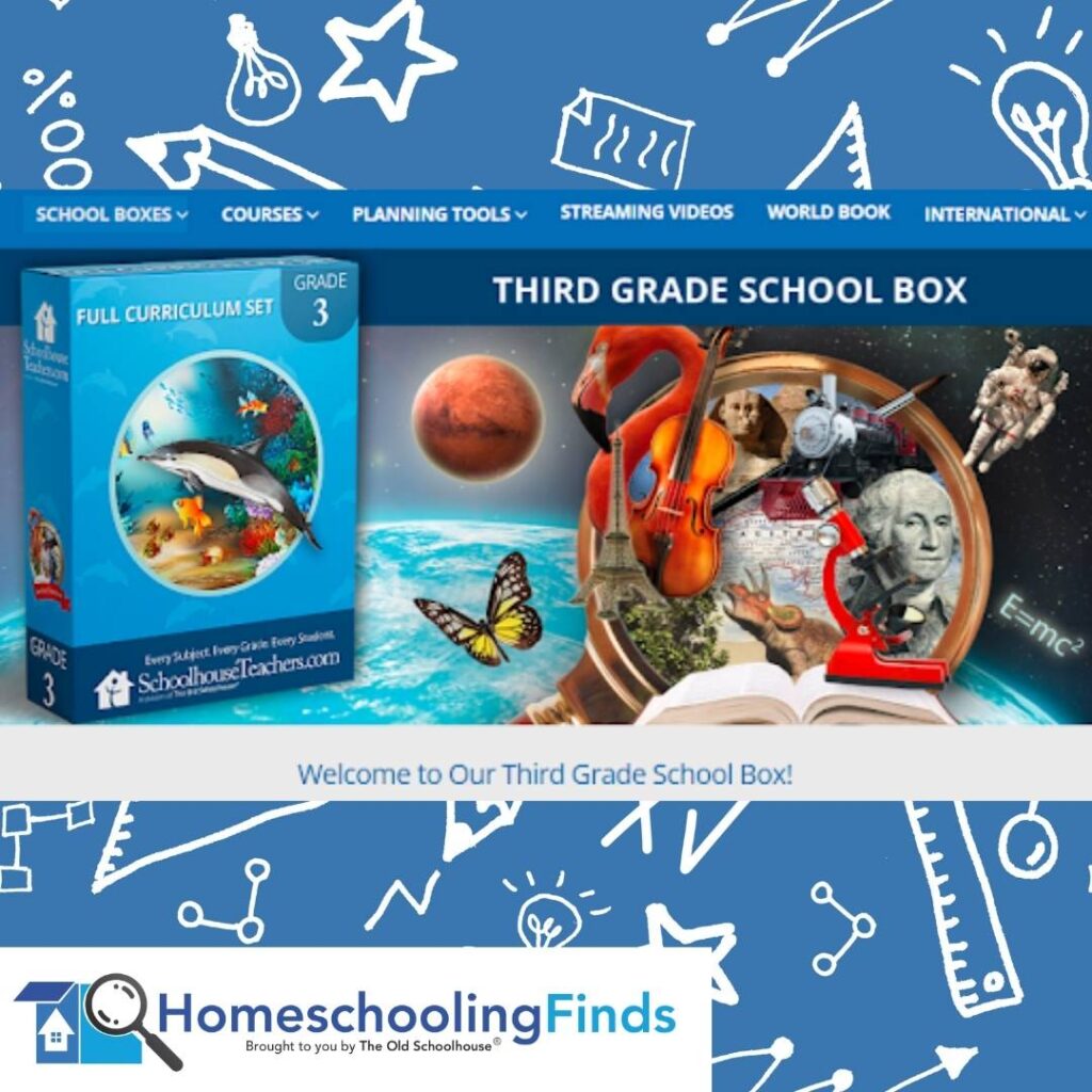 Homeschool Learning Pathways with SchoolhouseTeachers.com —Third Grade Box