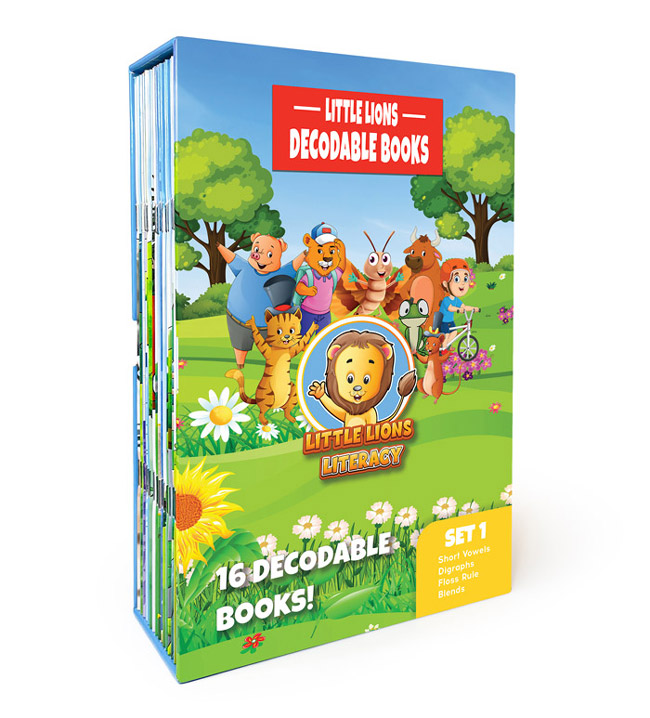 Little Lions Decodable Books from Little Lions Literacy 