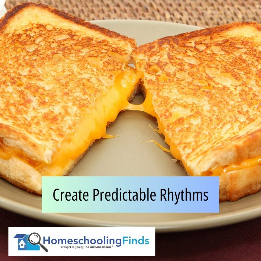 Create Predictable Rhythms