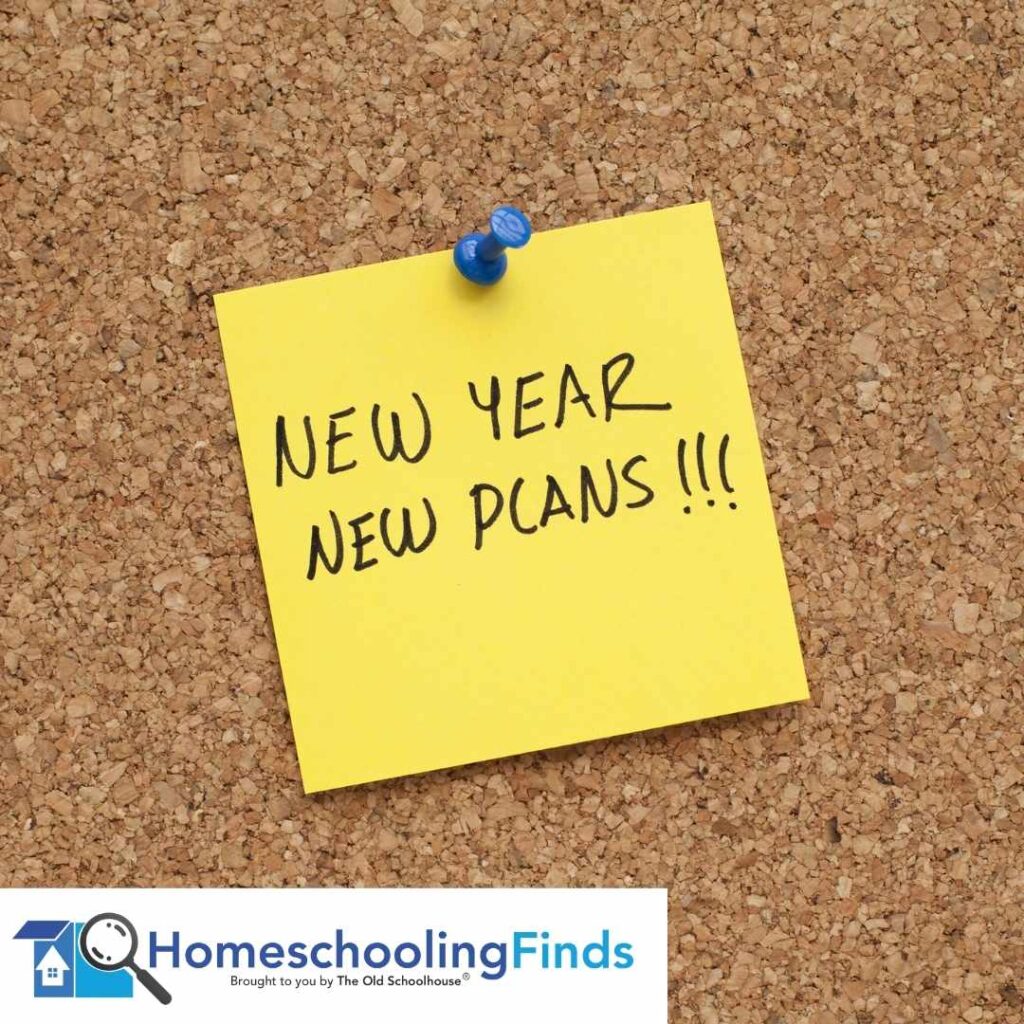 Homeschool Focus for the New Year; New Year, New Plans!!!