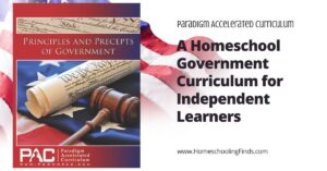 A Homeschool Government Curriculum for Independent Learners