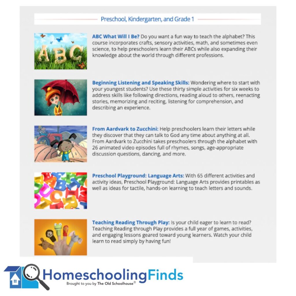 The Focus on Reading Center at SchoolhouseTeachers.com; courses
