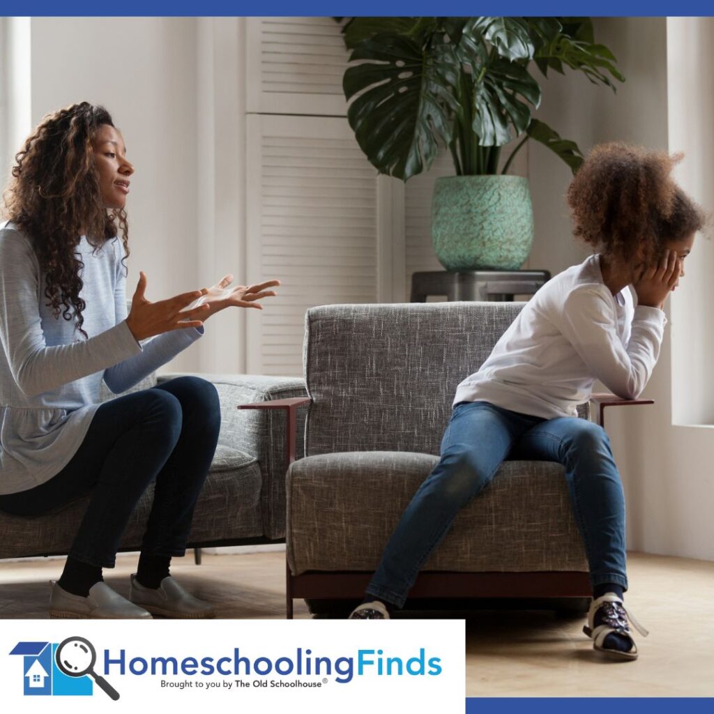 The Tears of a Homeschool Mom; mom and daughter