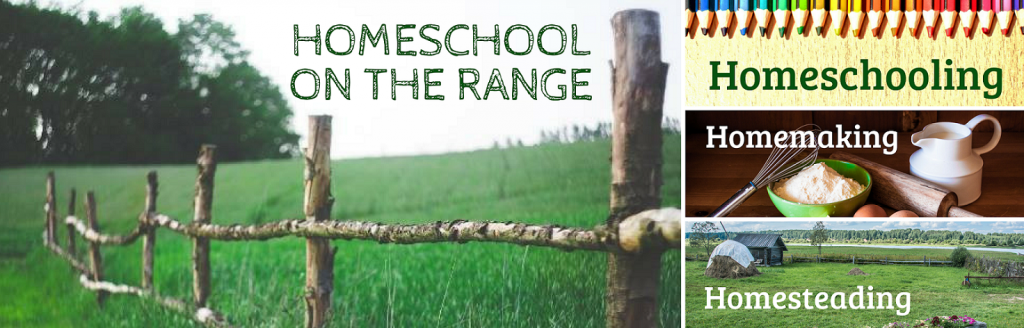 Homeschool On The Range blog Header graphic