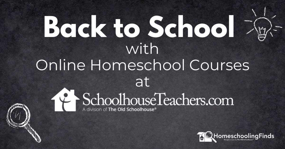 Back to School with Online Homeschool Courses