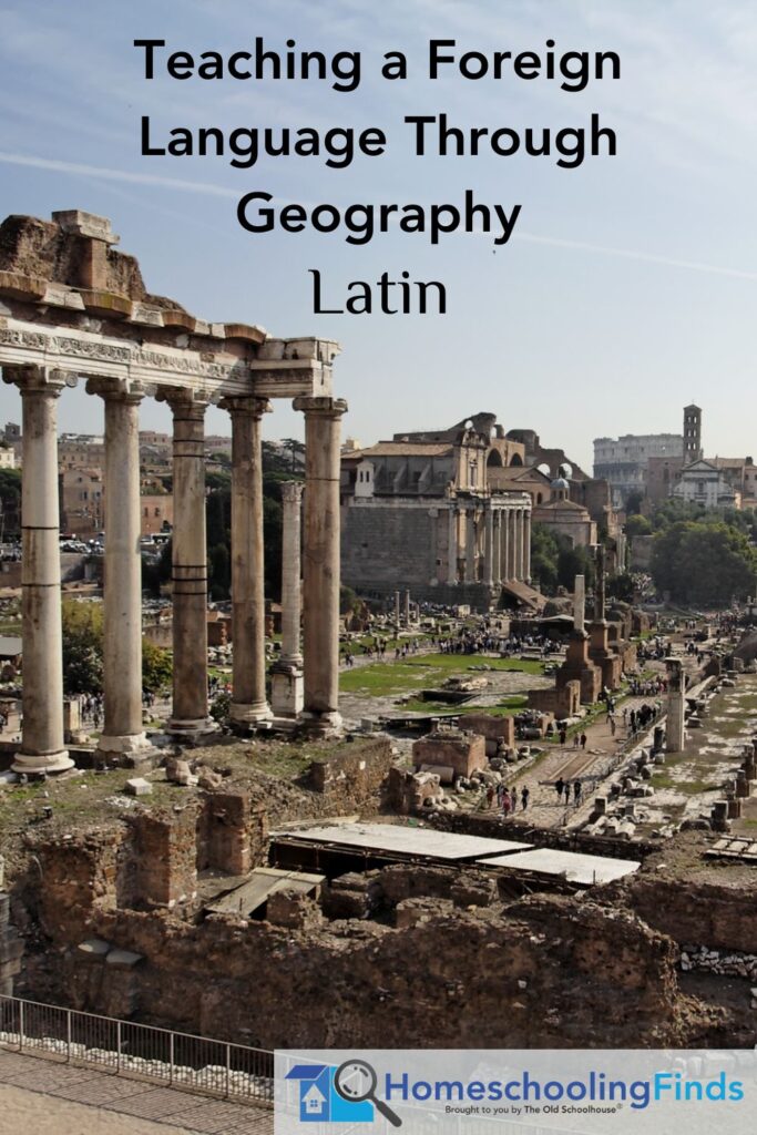 Teaching a Foreign Language Through Geography: Latin