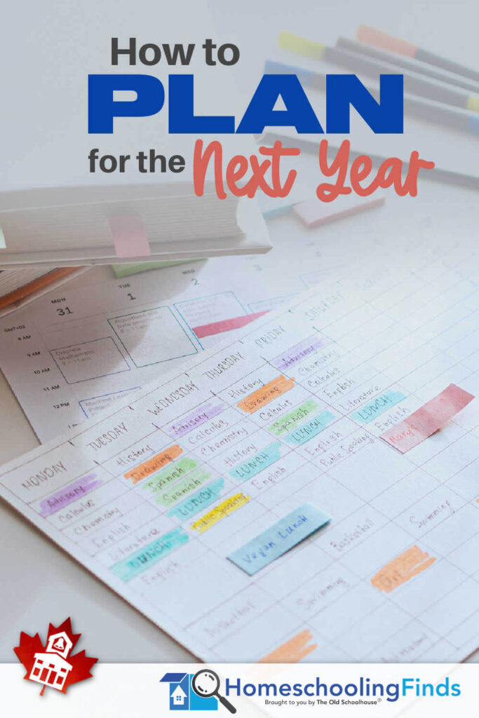 How to Plan for the Next Year