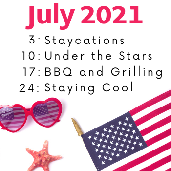 July 2021 Social Media Challenge Graphic