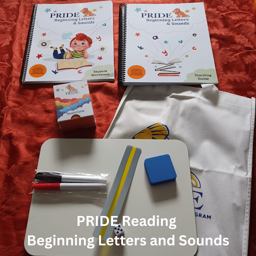 PRIDE Reading Beginning Letters and Sounds