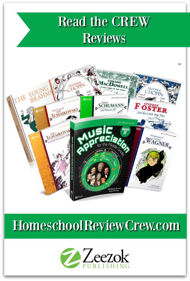 Music Appreciation Book 2: for the Middle Grades {Zeezok Publishing Reviews}
