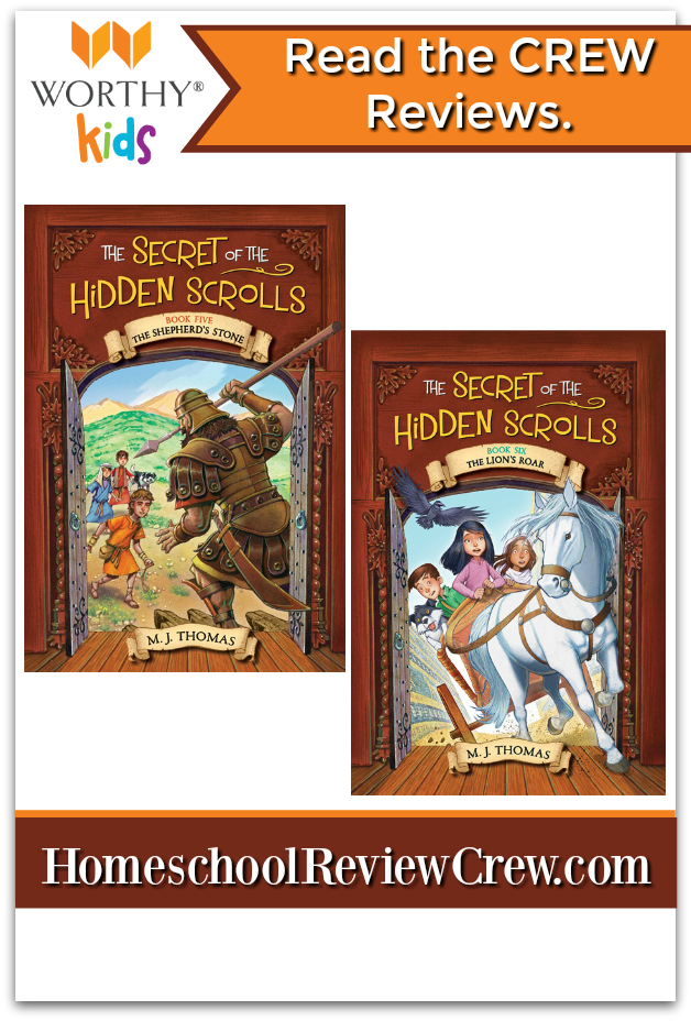 Secret of the Hidden Scrolls: The Shepherd's Stone (Book 5) & The Lion's Roar (Book 6) {WorthyKids Books Reviews}