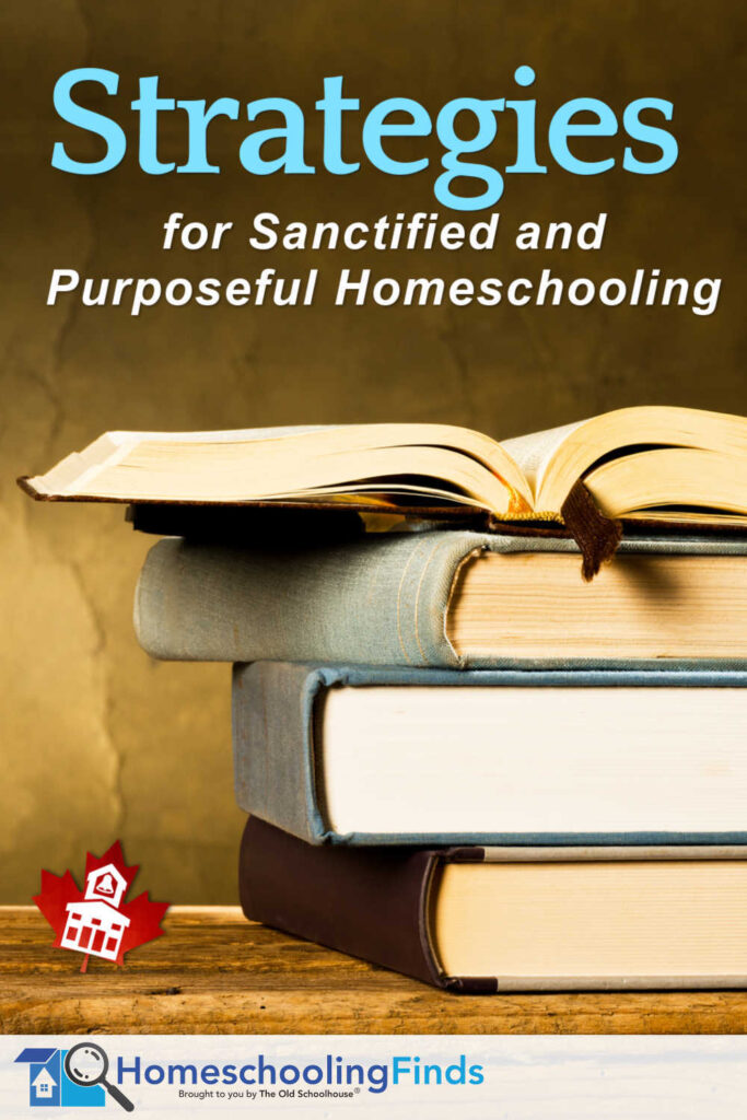 Strategies for Sanctified and Purposeful Homeschooling