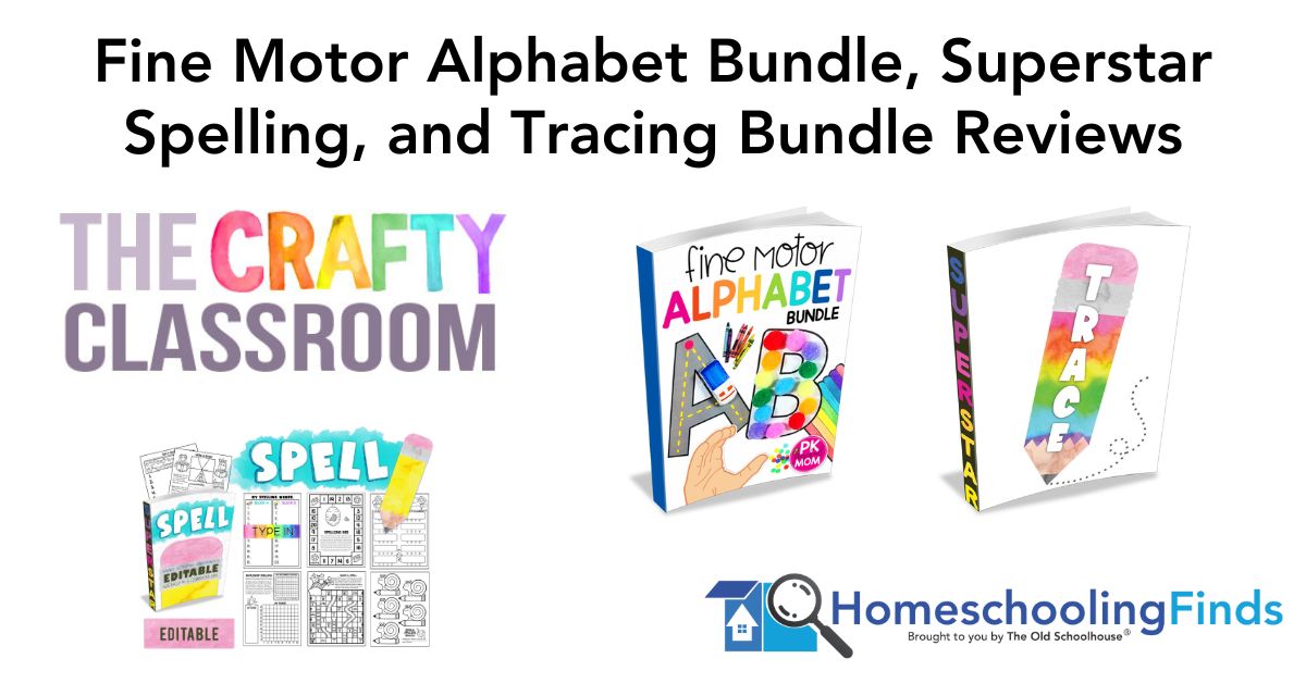 Fine Motor Alphabet Bundle, Superstar Spelling, and Tracing Bundle Reviews