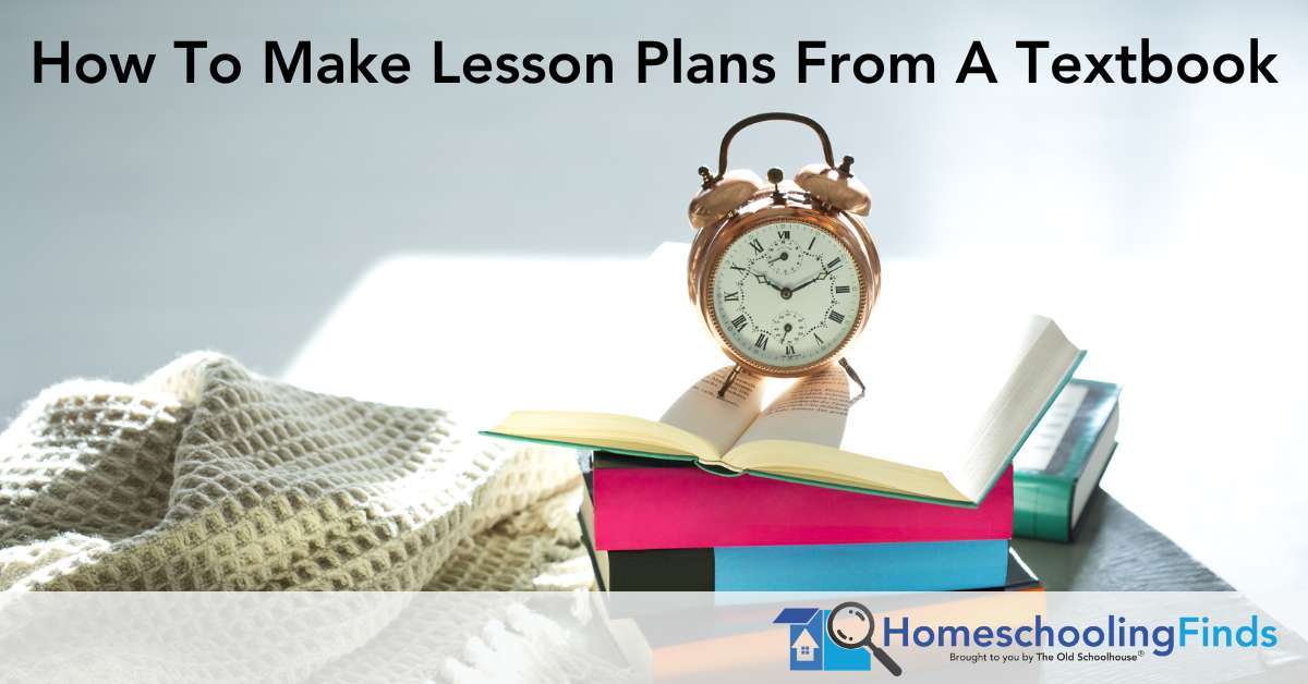 How To Make Lesson Plans From A Textbook