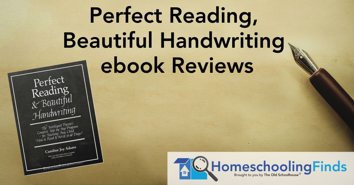 Perfect Reading, Beautiful Handwriting ebook Reviews