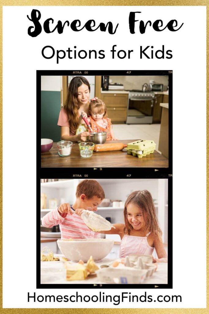 Screen Free Options for Kids 
