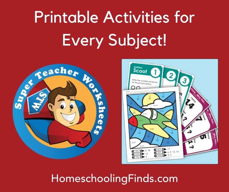 Printable Activities for Every Subject!