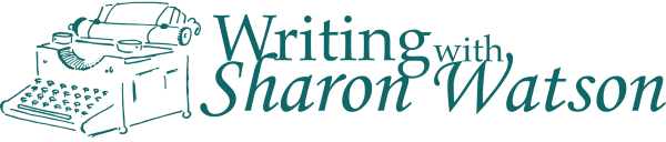 Writing with Sharon Watson logo