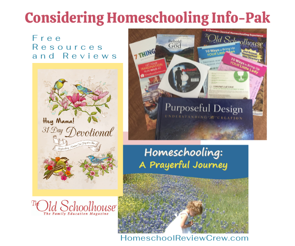 Considering Homeschooling Info-Pak @ HomeschoolReviewCrew.com