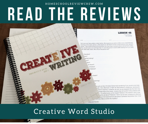 Creative Word Studio Reviews - Creative Writing Curriculum @ HomeschoolReviewCrew.com