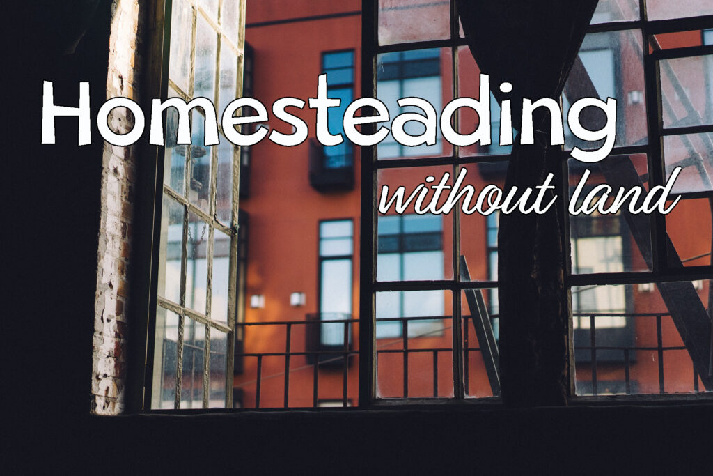 Homesteading Without Land